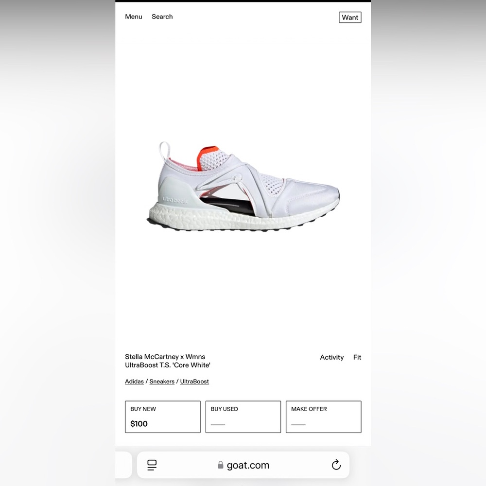 Adidas by Stella Mccartney Ultraboost- Brand New